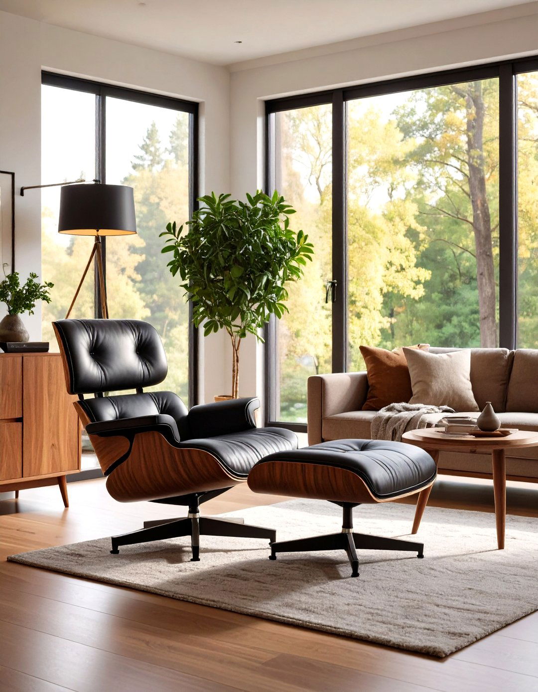The Famous Eames Lounge Chair Replica - 30 reddit interior design ideas