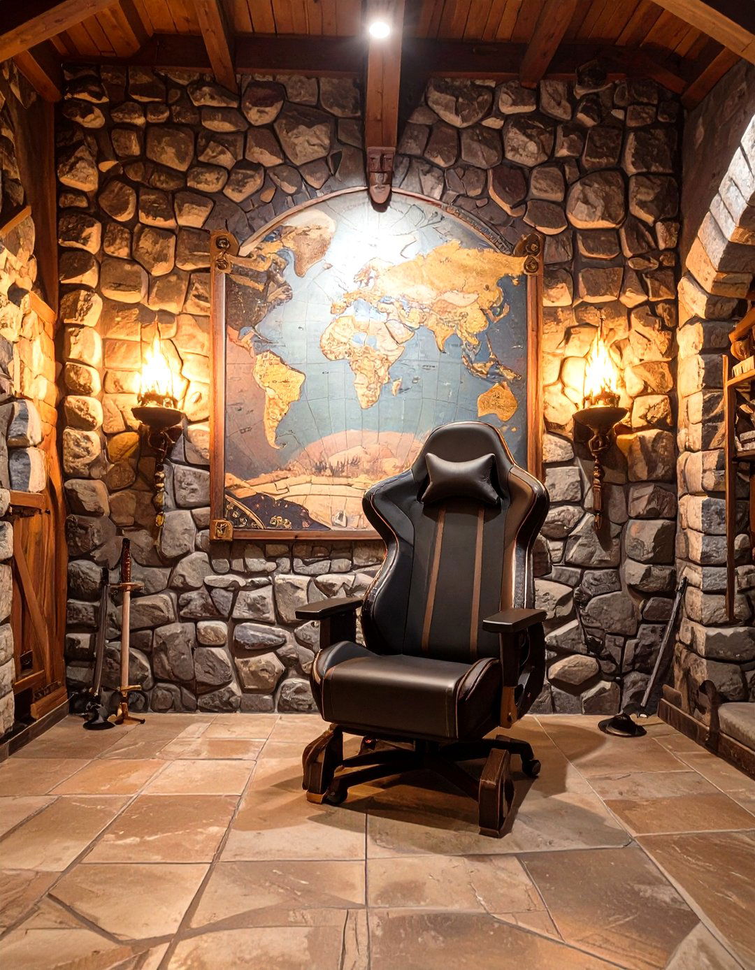 The Fantasy Kingdom Game Room - 30 game room decor ideas