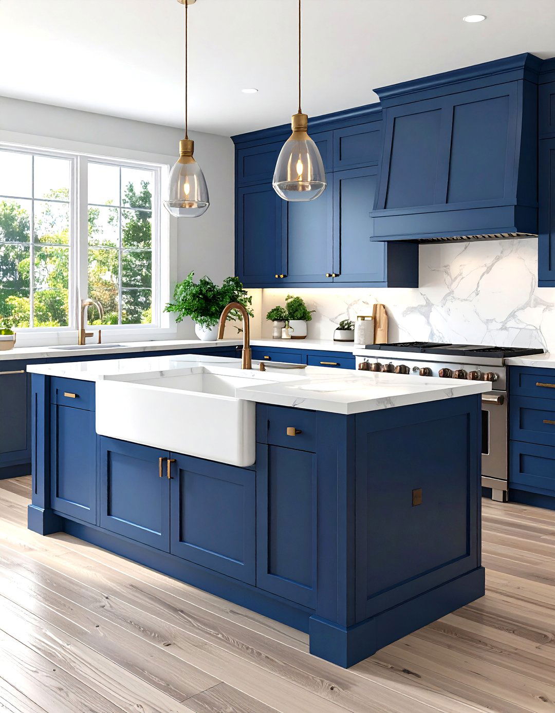 The Farm Sink Kitchen Island - 30 kitchen islands ideas