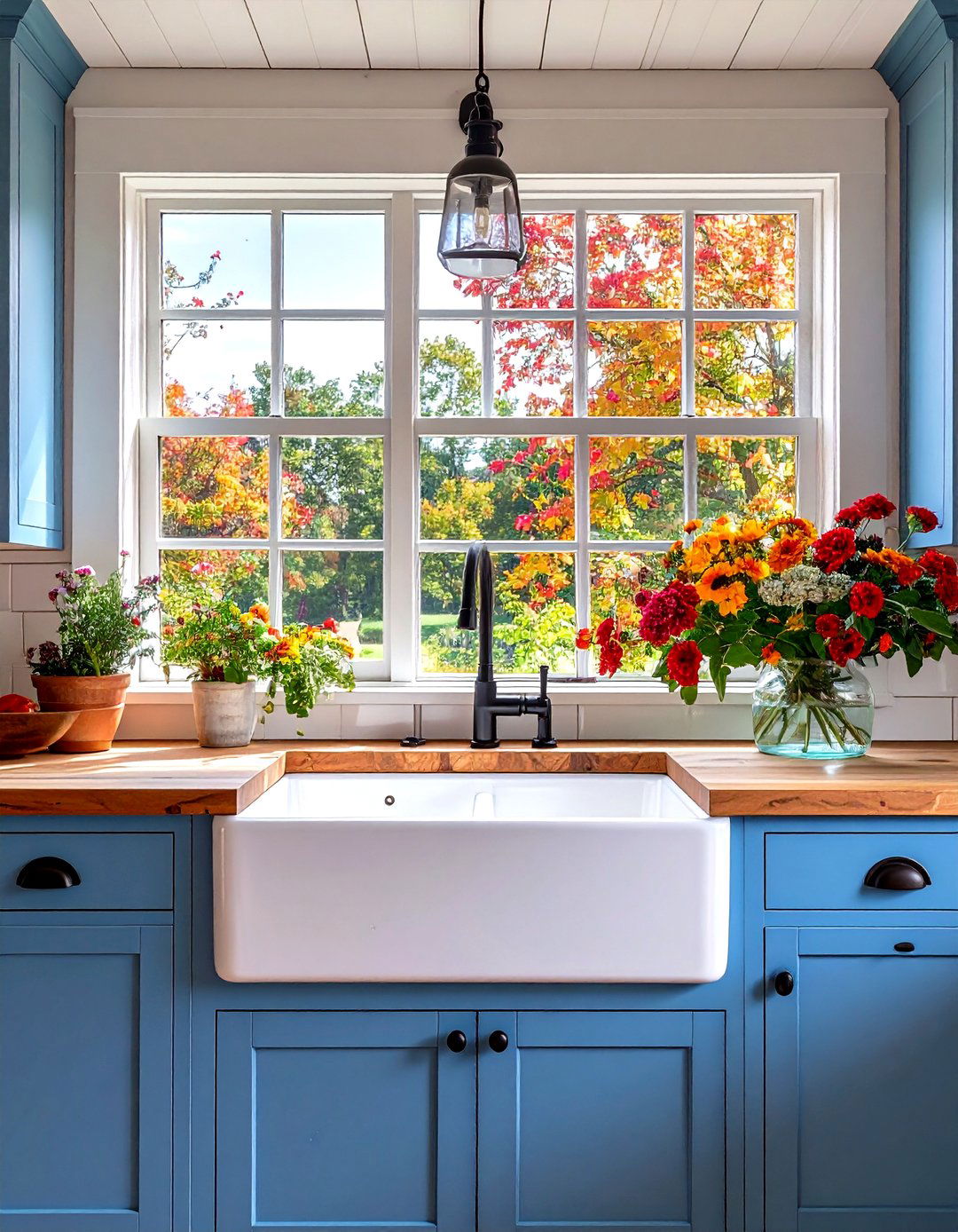 The Farmhouse Apron Sink Kitchen Window - 30 kitchen window ideas over sink