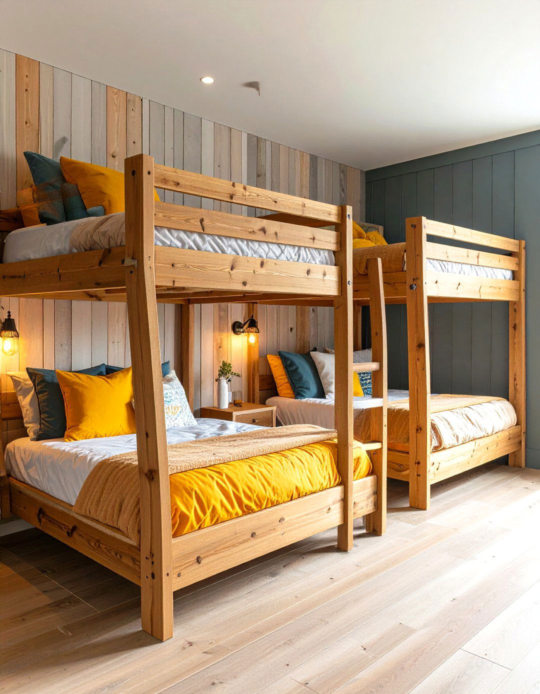 The Farmhouse Bunk Bedroom - 30 joanna gaines bedroom ideas