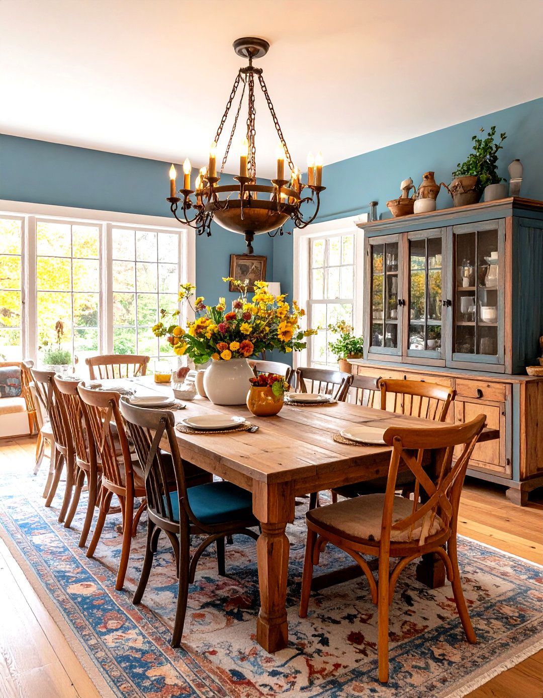 The Farmhouse Dining Room for Entertaining - 30 farm house design ideas