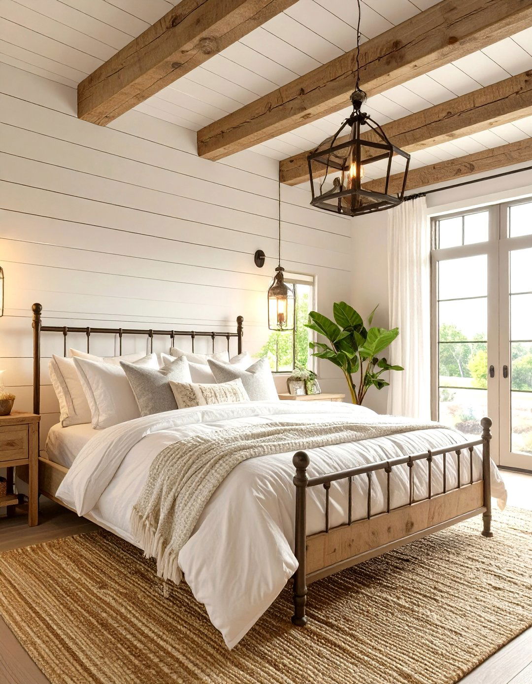 The Farmhouse Fusion Bedroom - 30 cabin bedroom ideas