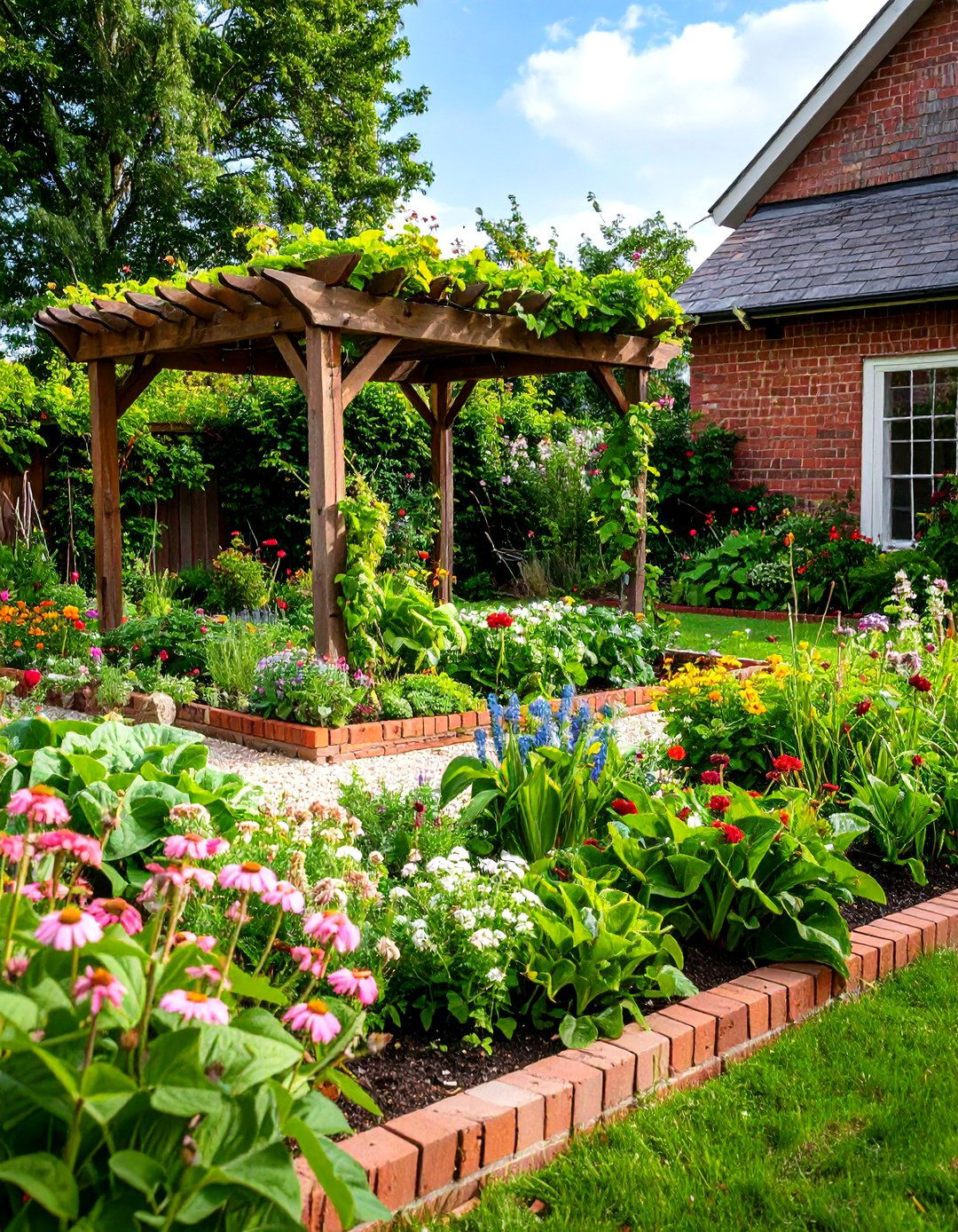 The Farmhouse Potager Garden - 30 easy garden ideas