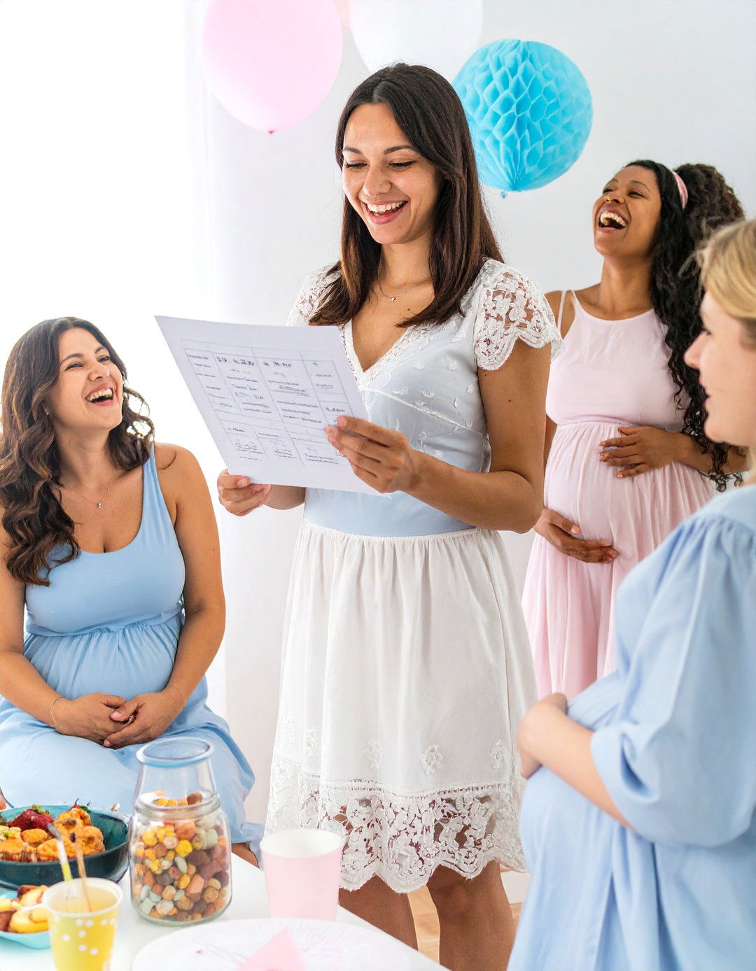 The Feed the Baby Partner Game - 30 baby shower games ideas