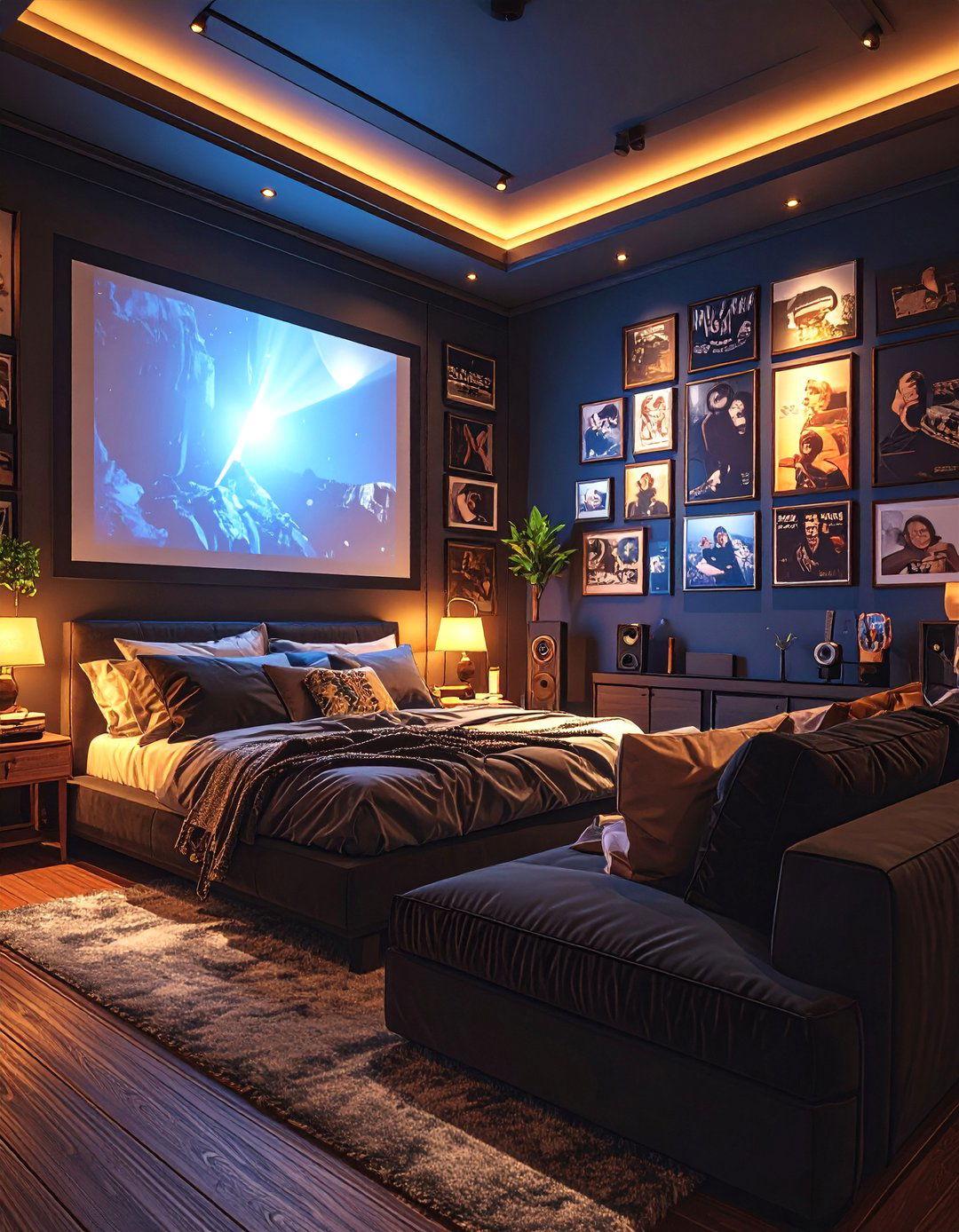 The Film Buffs Cinema Bedroom - 30 18 year old boy bedroom ideas