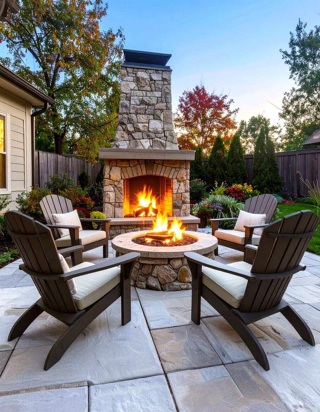 The Fire Pit Gathering Spot - 30 garden landscape ideas