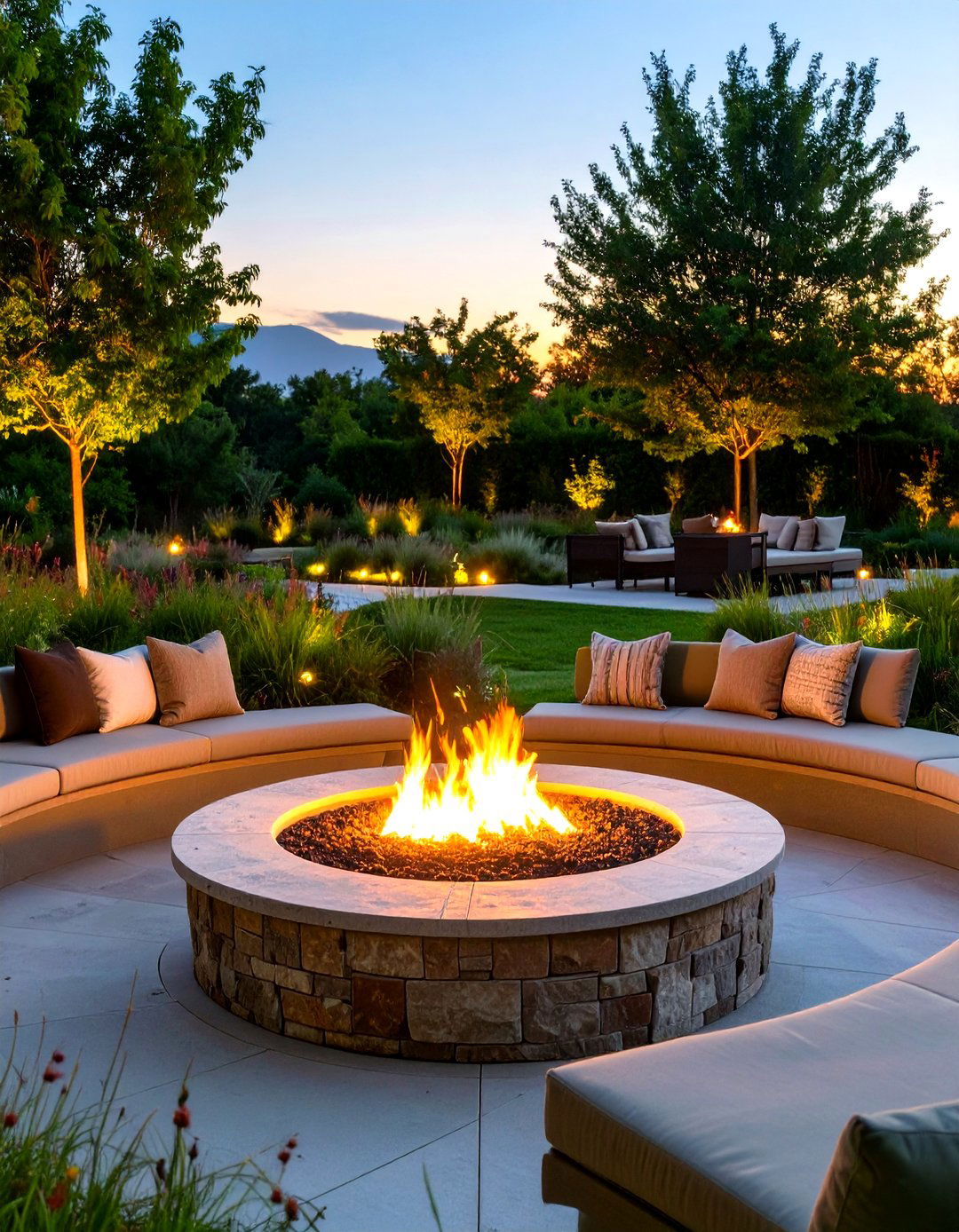 The Fire Pit Social Garden - 30 home garden ideas
