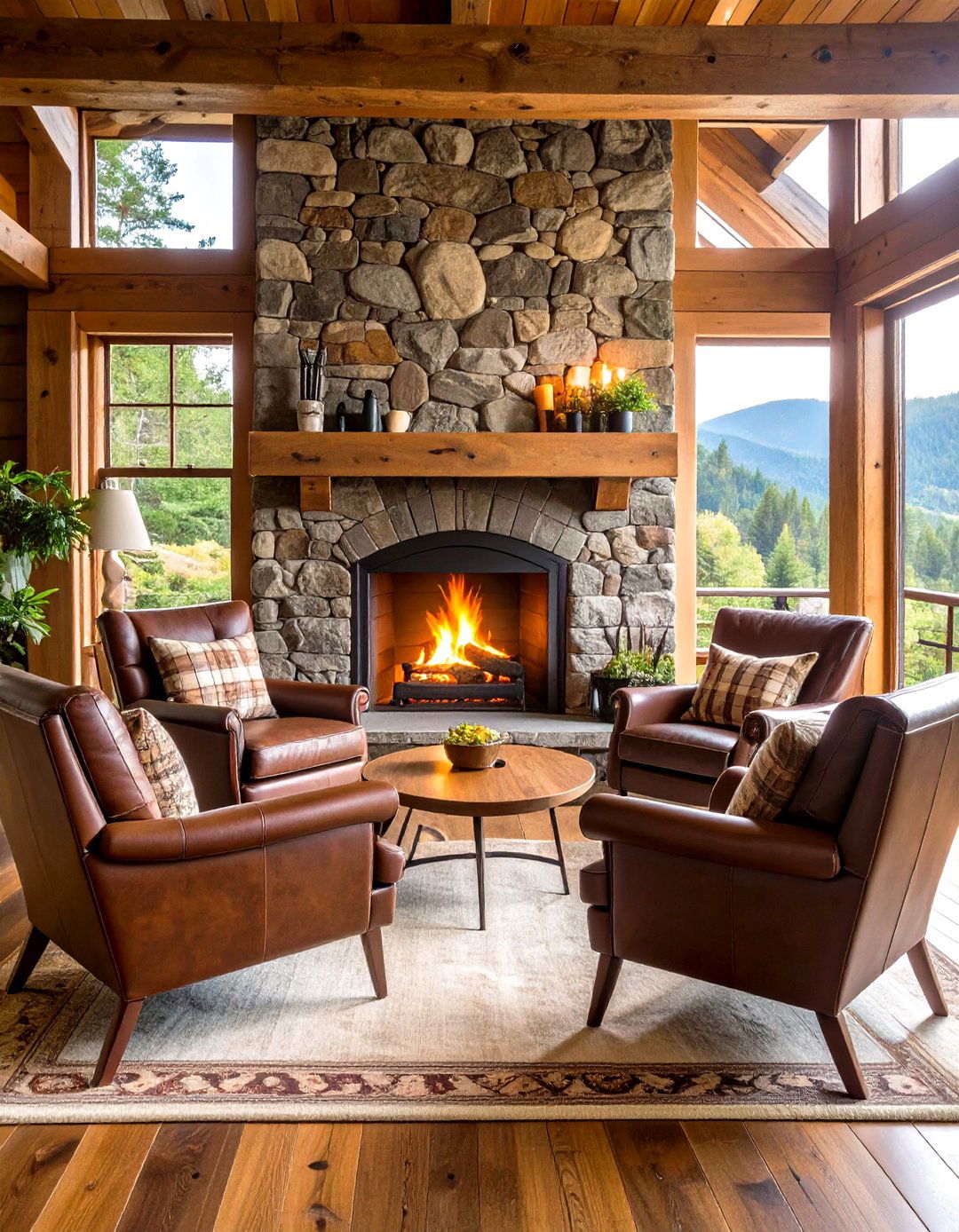 The Fireplace Focused Living Room Design - 30 living room arrangement ideas