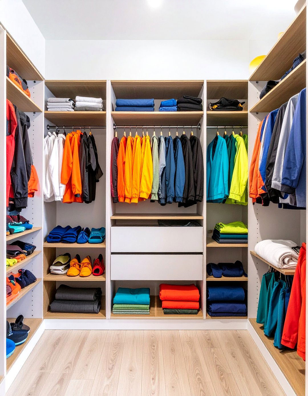 The Fitness and Athleisure AI Organizer - 30 ai closet organization ideas