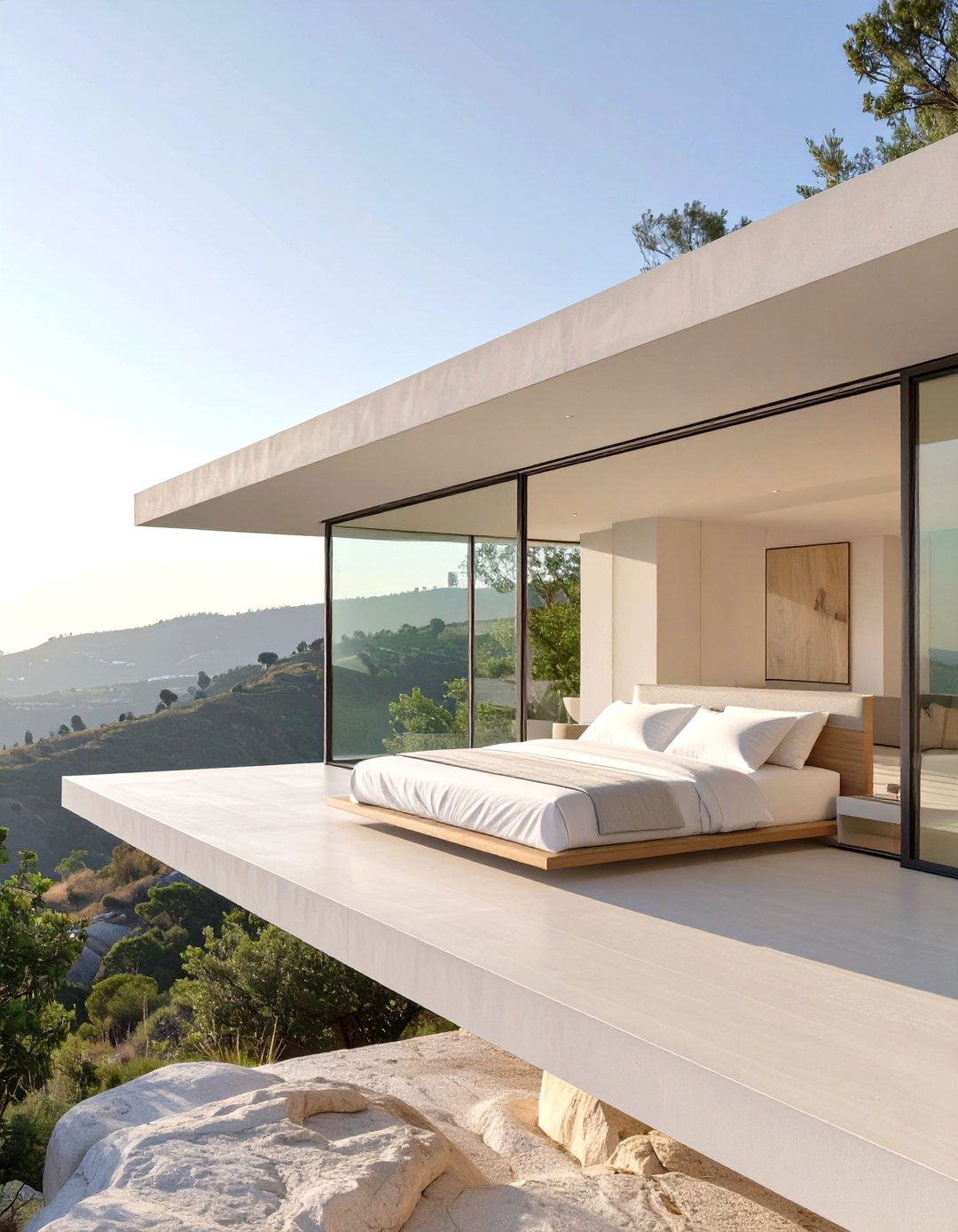 The Floating Cantilevered Home - 30 high end interior design ideas