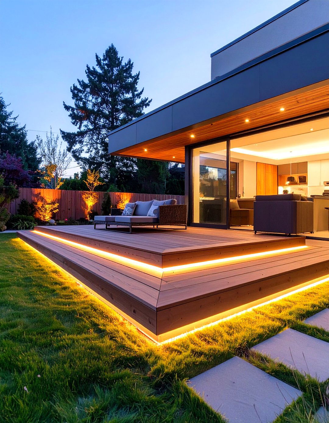 The Floating Deck Patio - 30 modern patio ideas