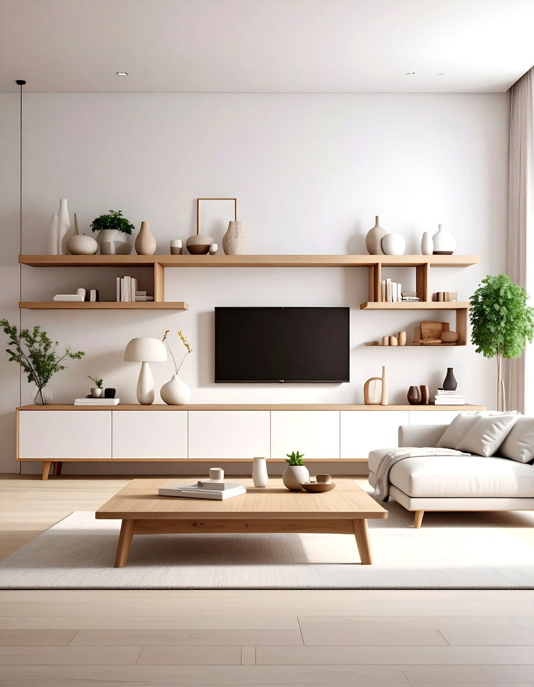 The Floating Elements Small Living Room - 30 decorating ideas for small living room