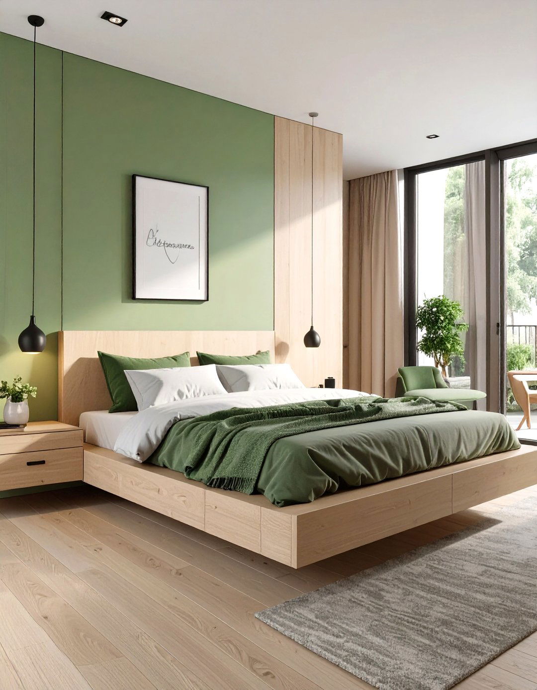 The Floating Furniture Minimalist Bedroom - 30 minimalist bedroom ideas