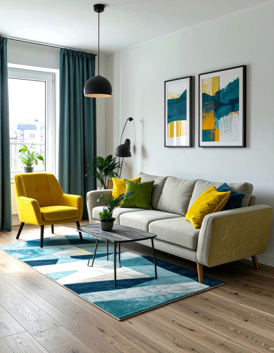 The Floating Furniture Small Living Room Layout - 30 small living room layout ideas