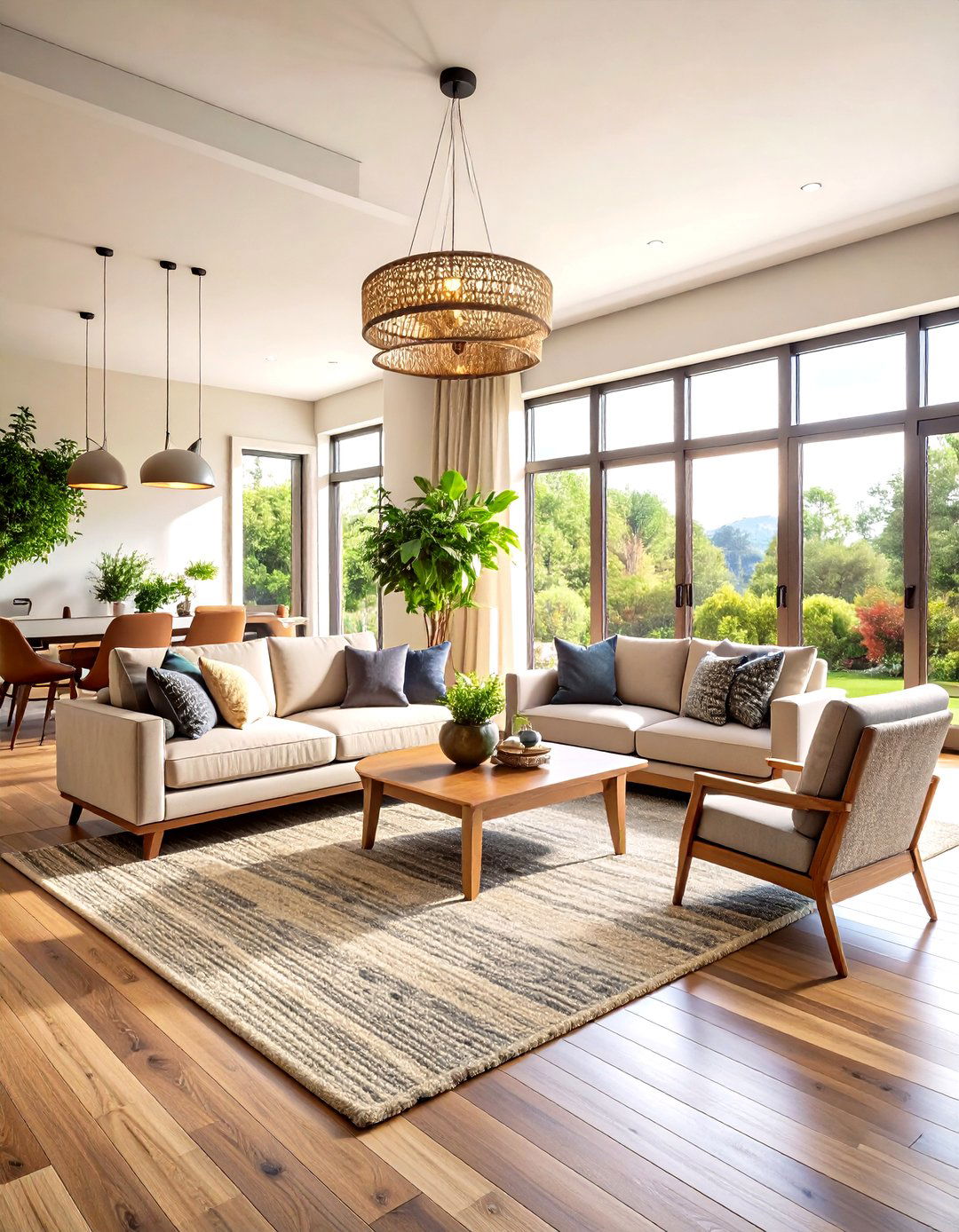 The Floating Living Room Concept - 30 living room seating ideas