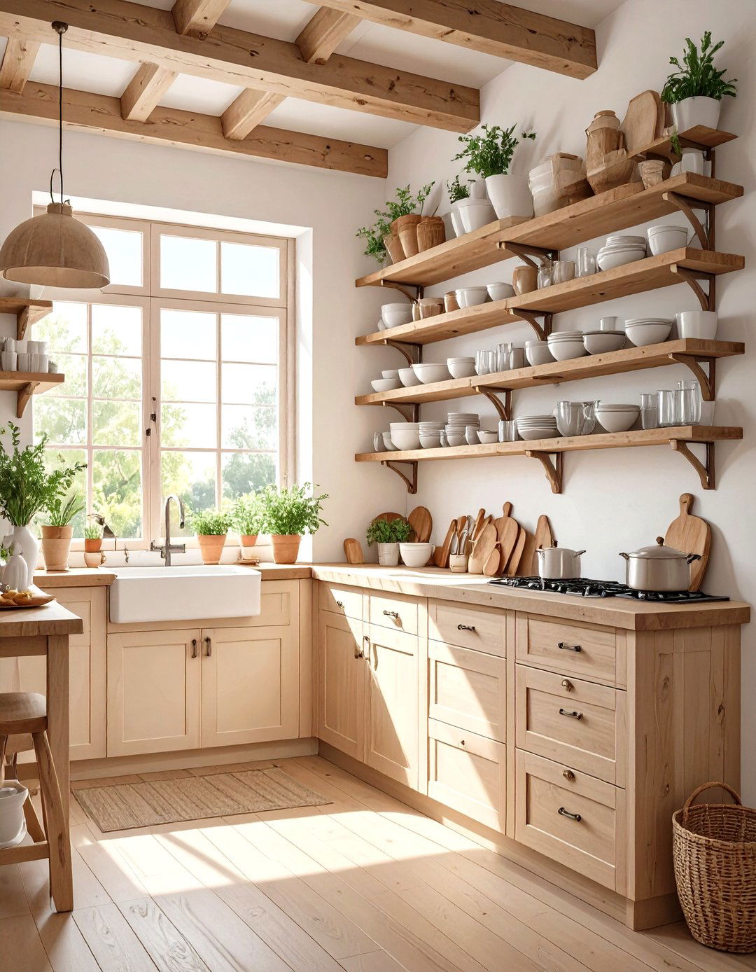 The Floating Shelves Kitchen - 30 modern kitchen decor ideas