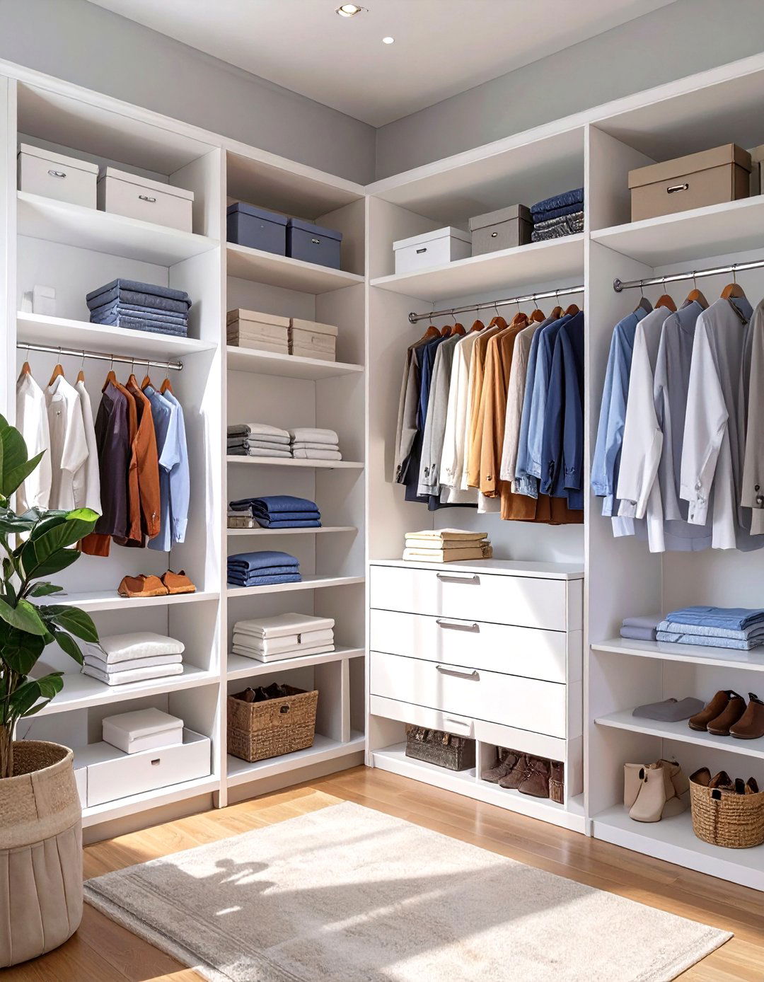 The Floating Shelves System - 30 open closet ideas