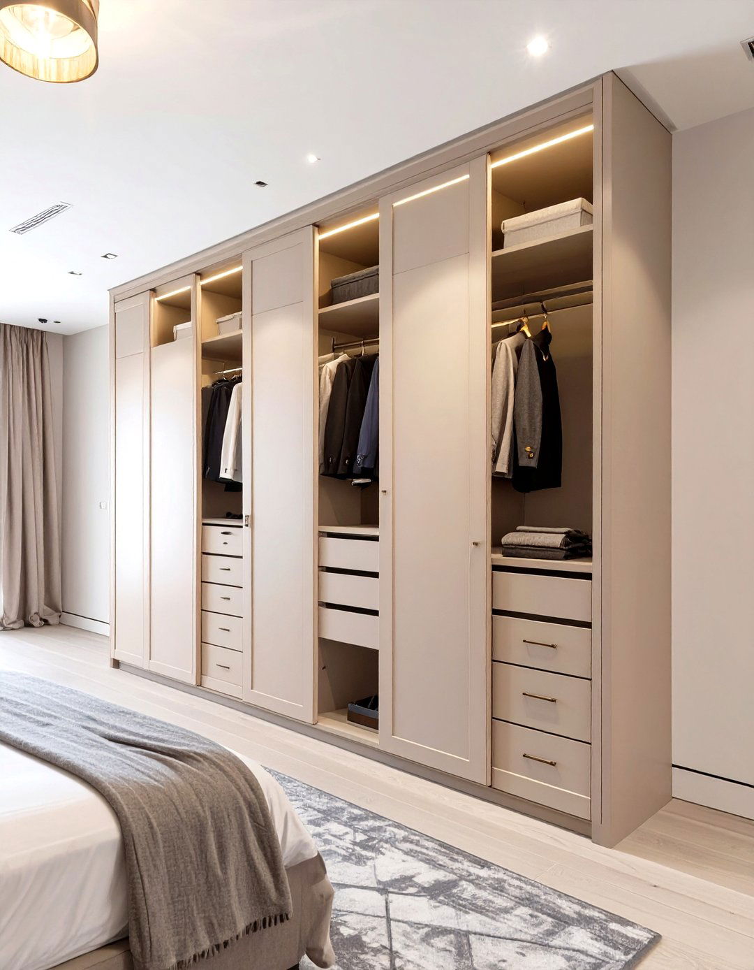 The Floor to Ceiling Wardrobe - 30 built in wardrobe ideas