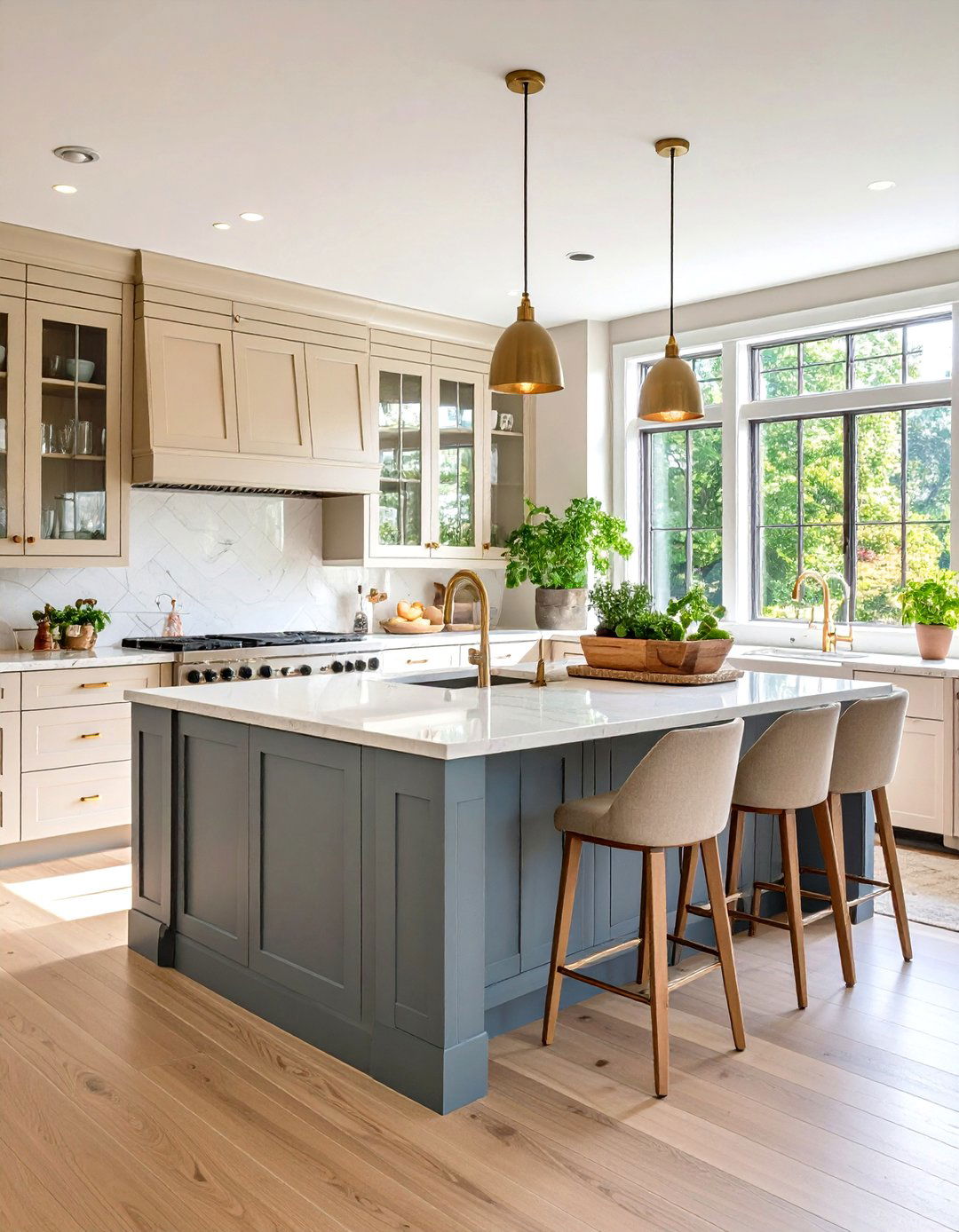 The Fluted Glass Cabinet Kitchen - 30 kitchen ideas 2022