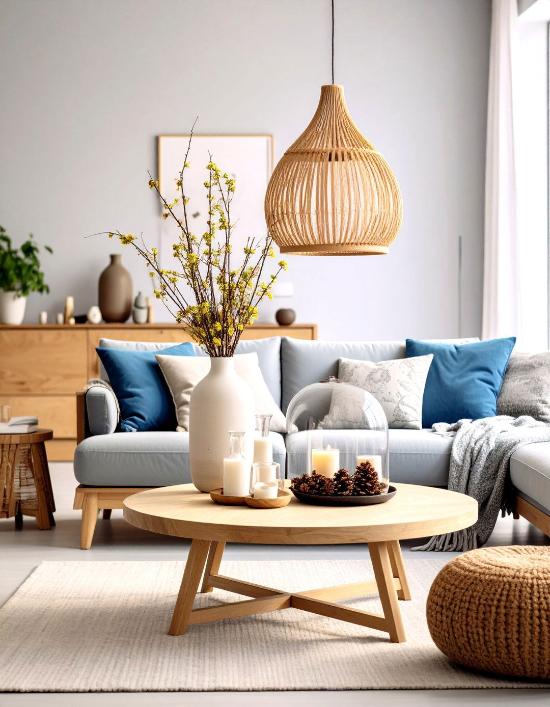 30 Warm Living Room Fall Decor Ideas for a Cozy Home