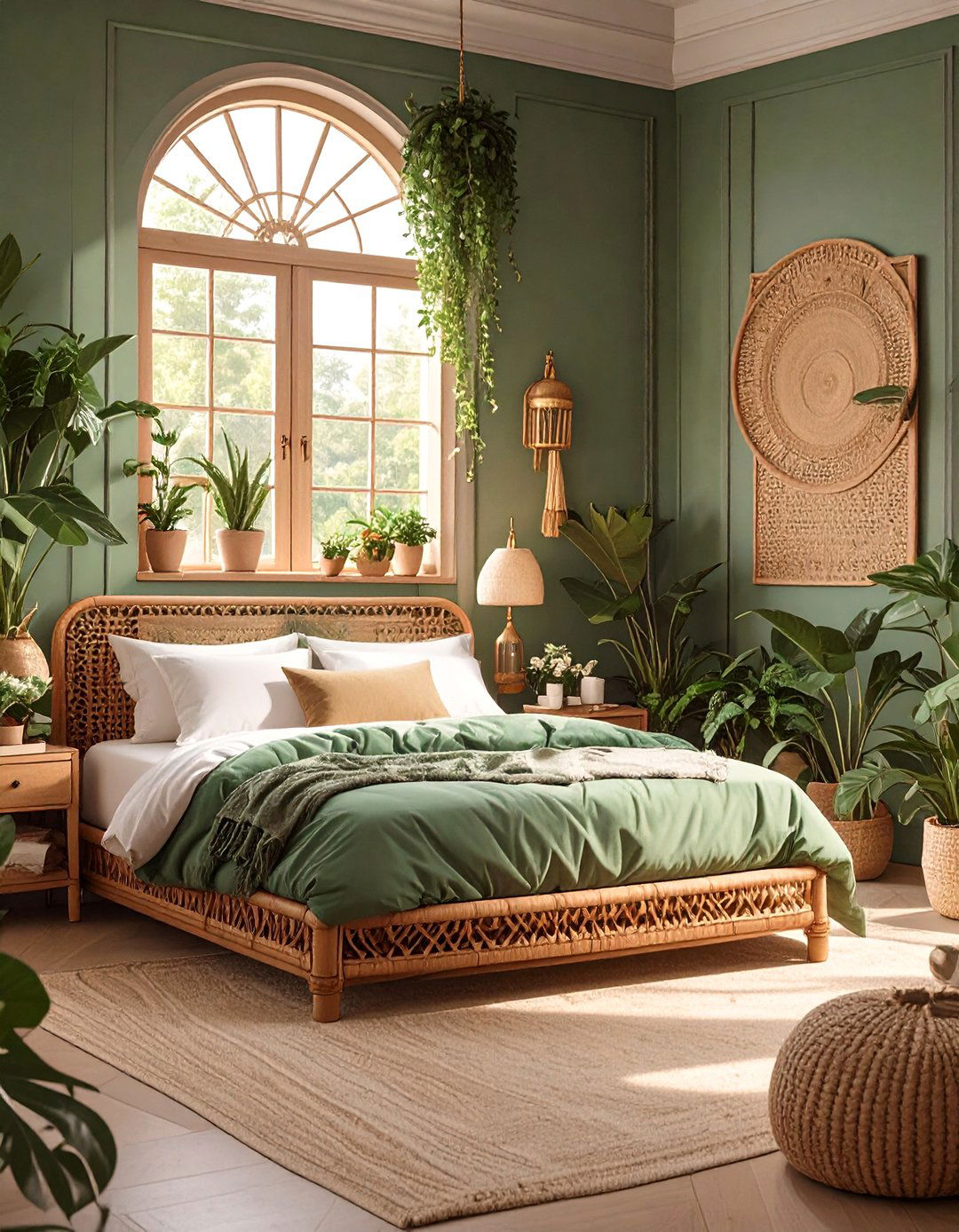The Forest Green Bedroom Haven - 30 dark bedroom ideas