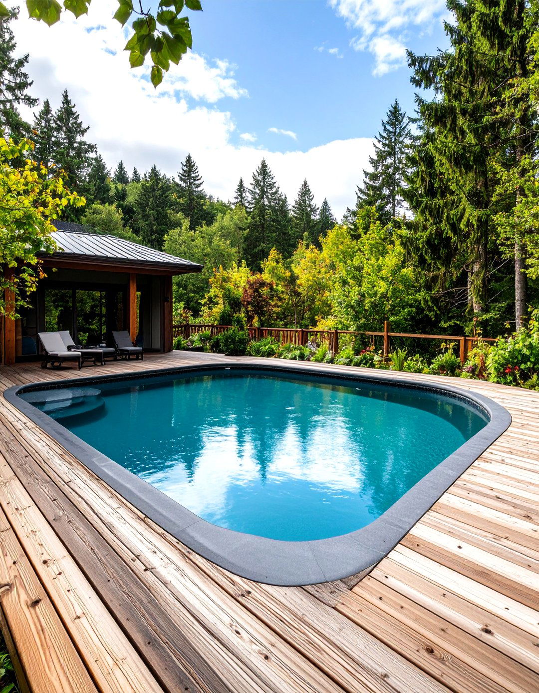 The Forest Retreat Pool - 30 backyard ideas with pool