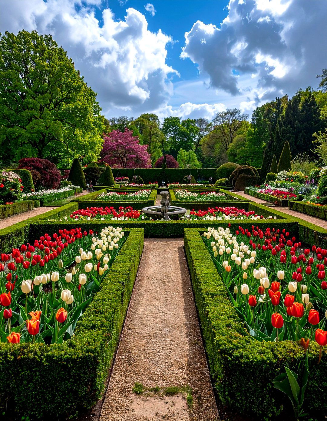 The Formal Boxwood Hedge Garden Bed - 30 garden beds ideas