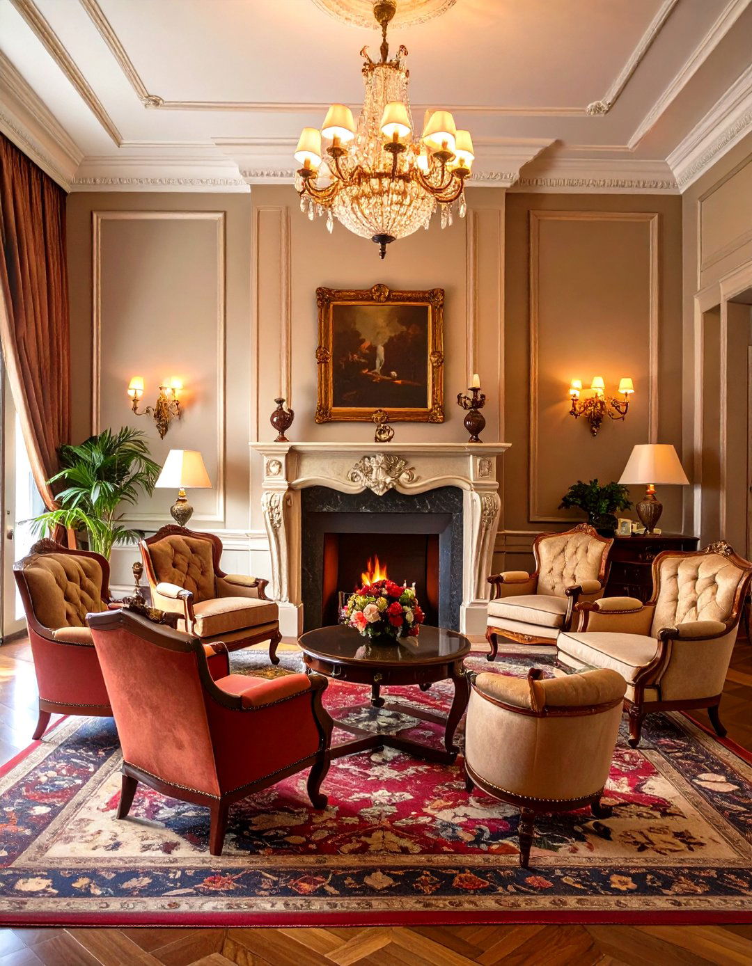 The Formal Den Parlor - 30 den room ideas