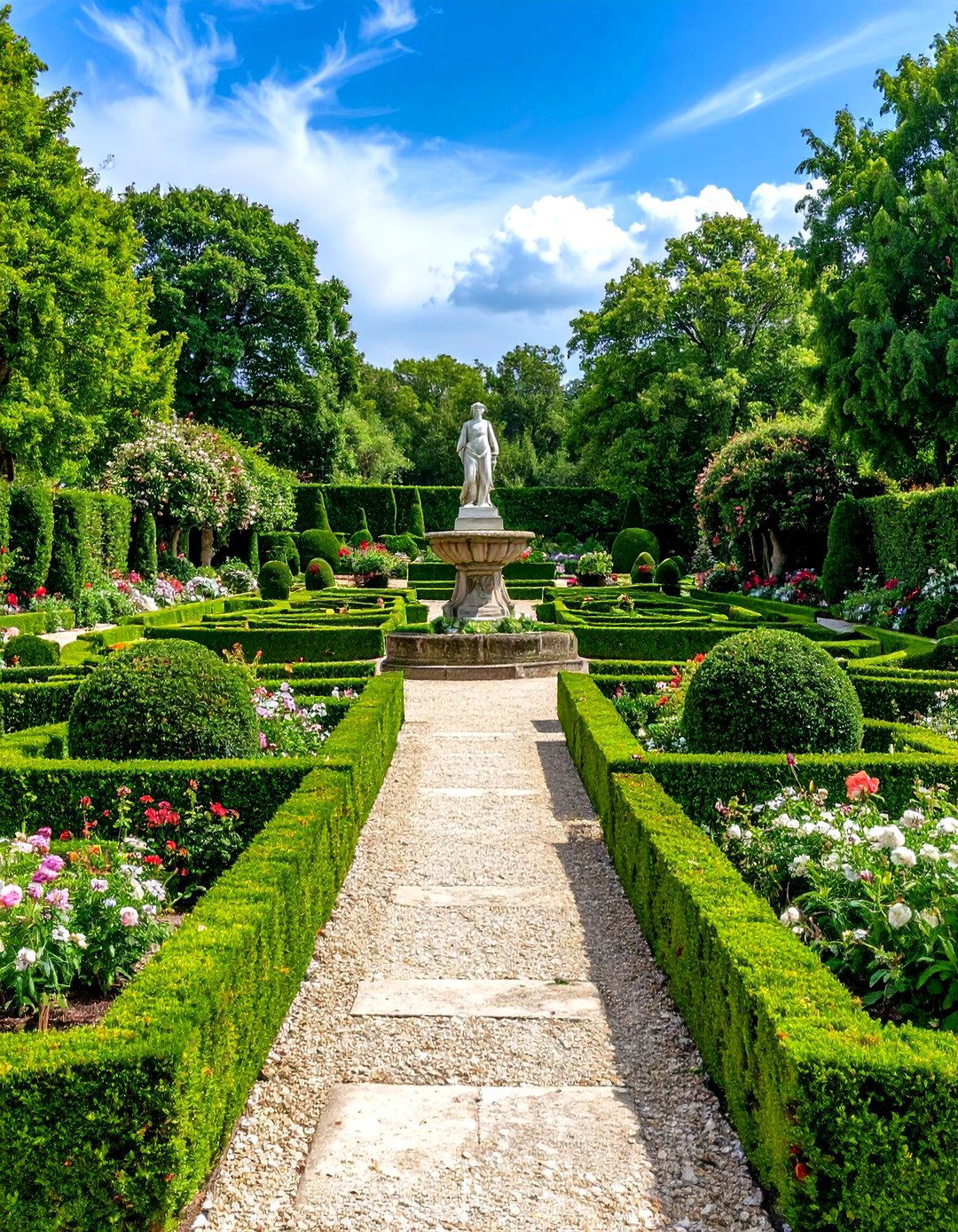 The Formal French Garden - 30 easy garden ideas