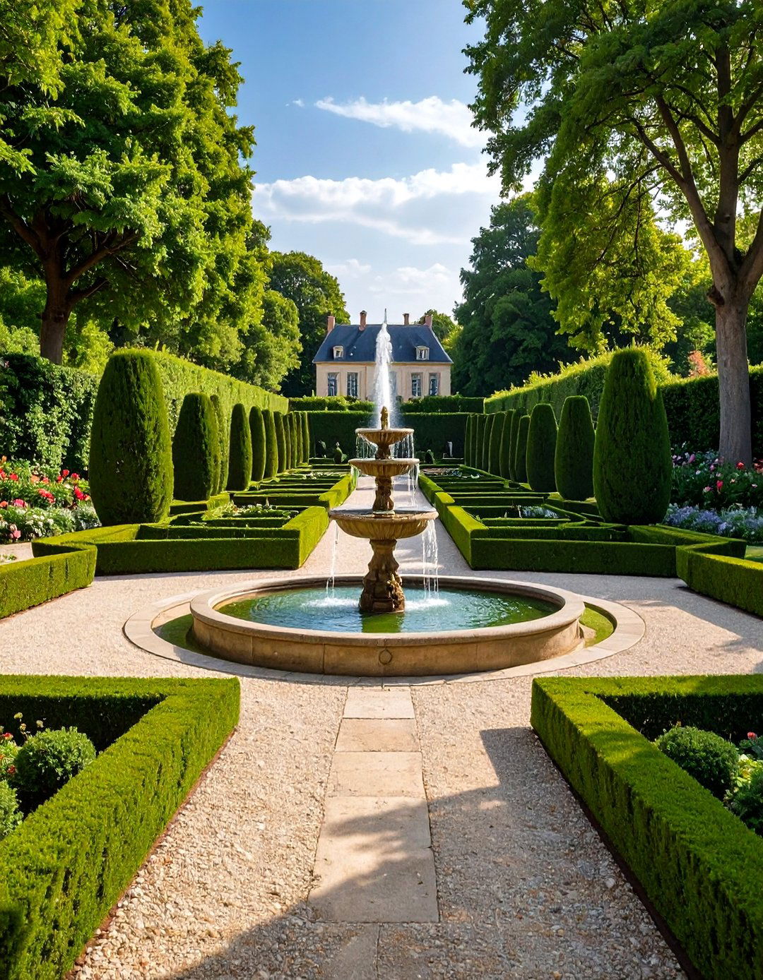 The Formal French Garden - 30 garden inspiration