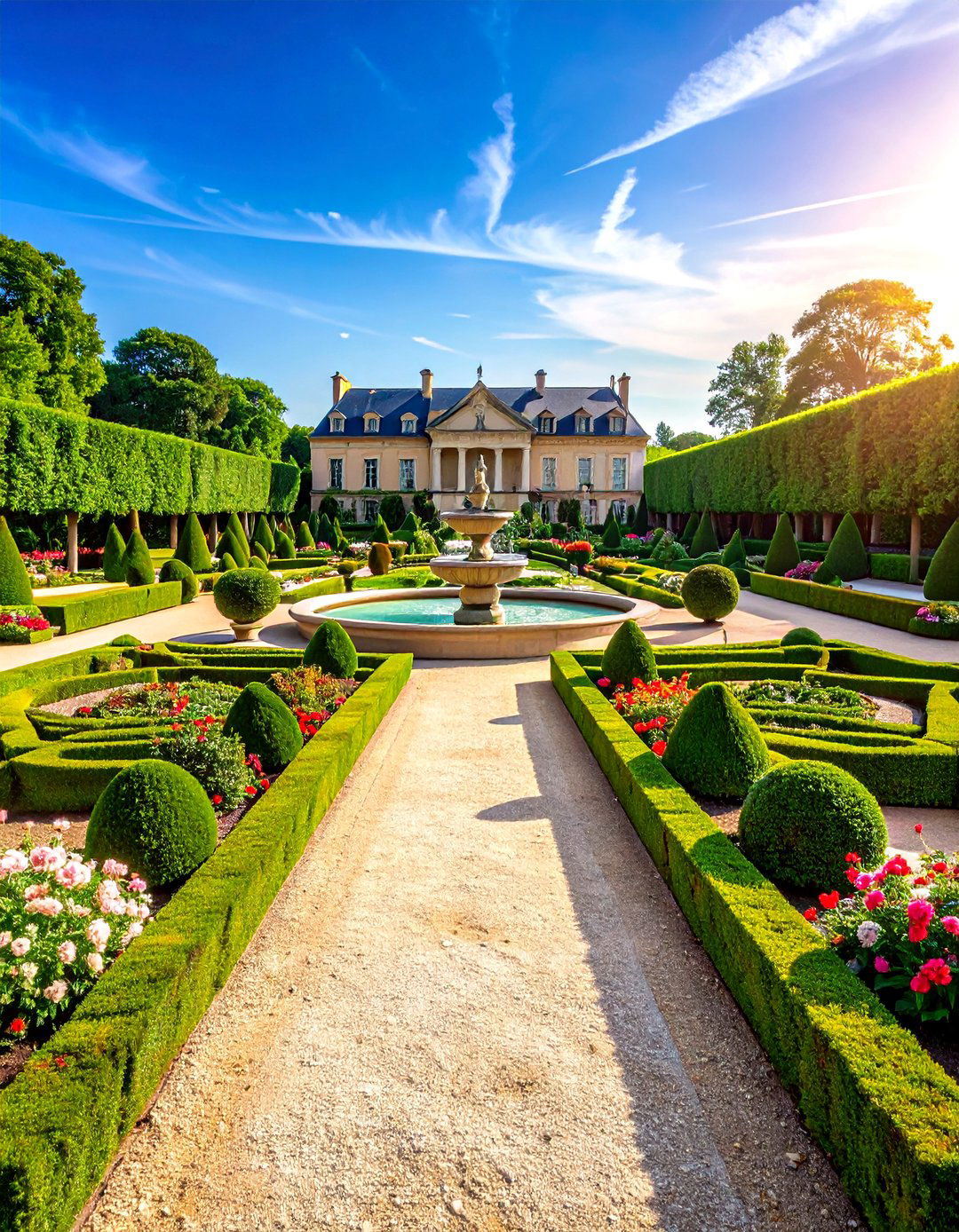 The Formal French Garden - 30 how to design a garden ideas