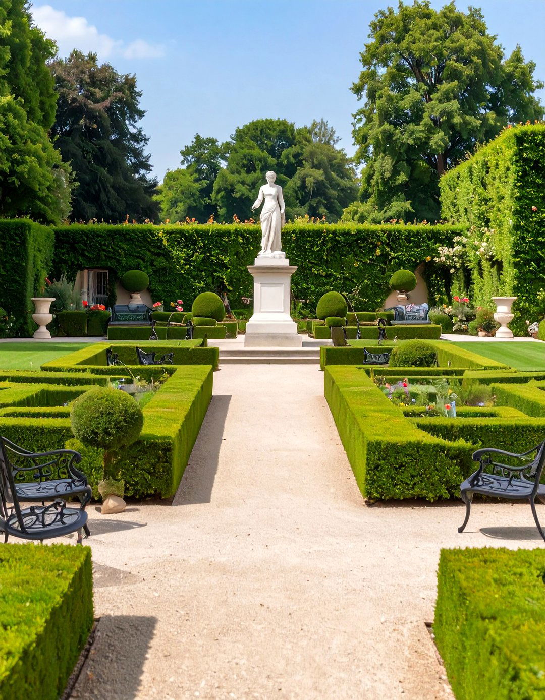 The Formal French Garden Design - 30 design your backyard online free ideas