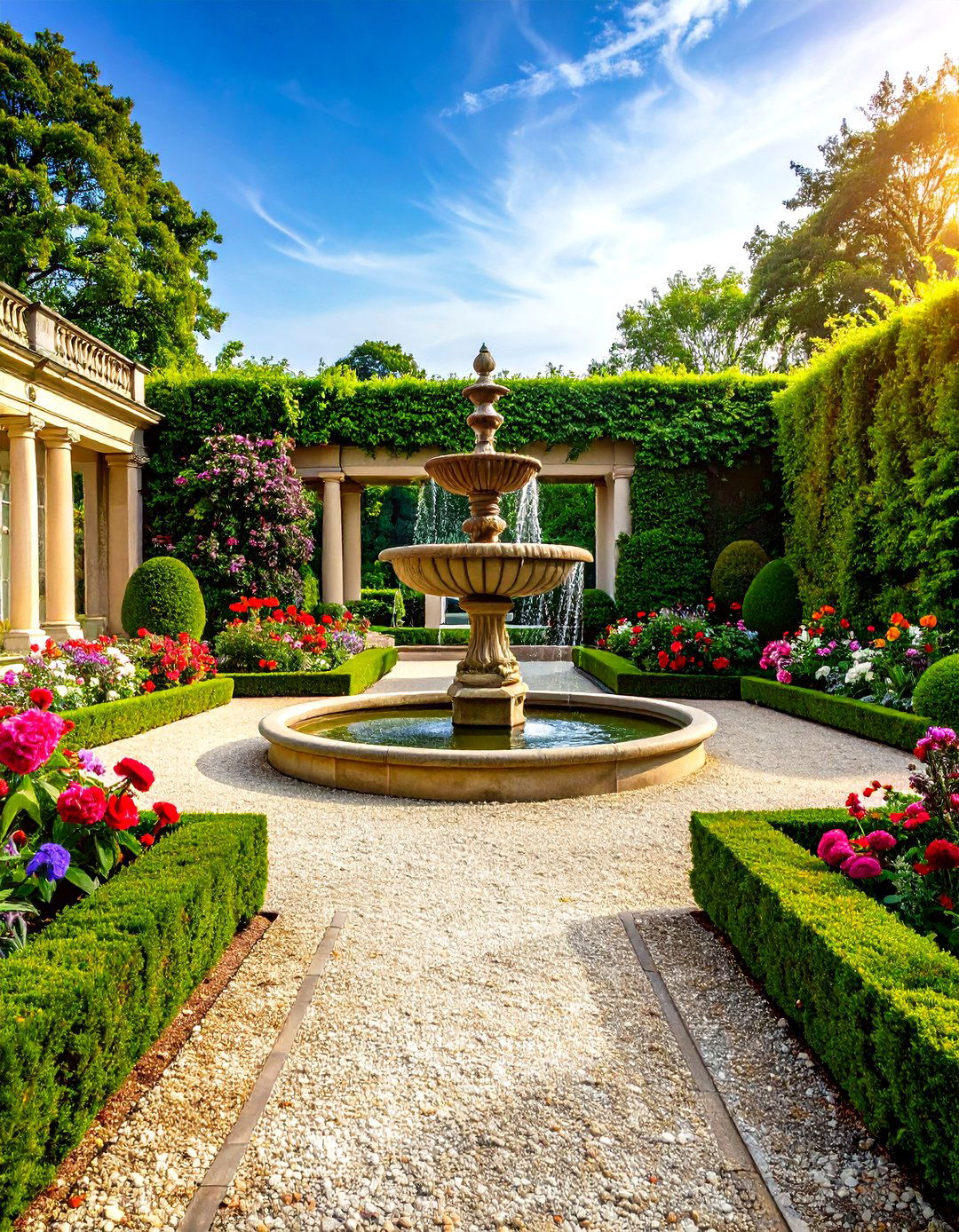 The Formal French Garden Design - 30 garden landscape ideas
