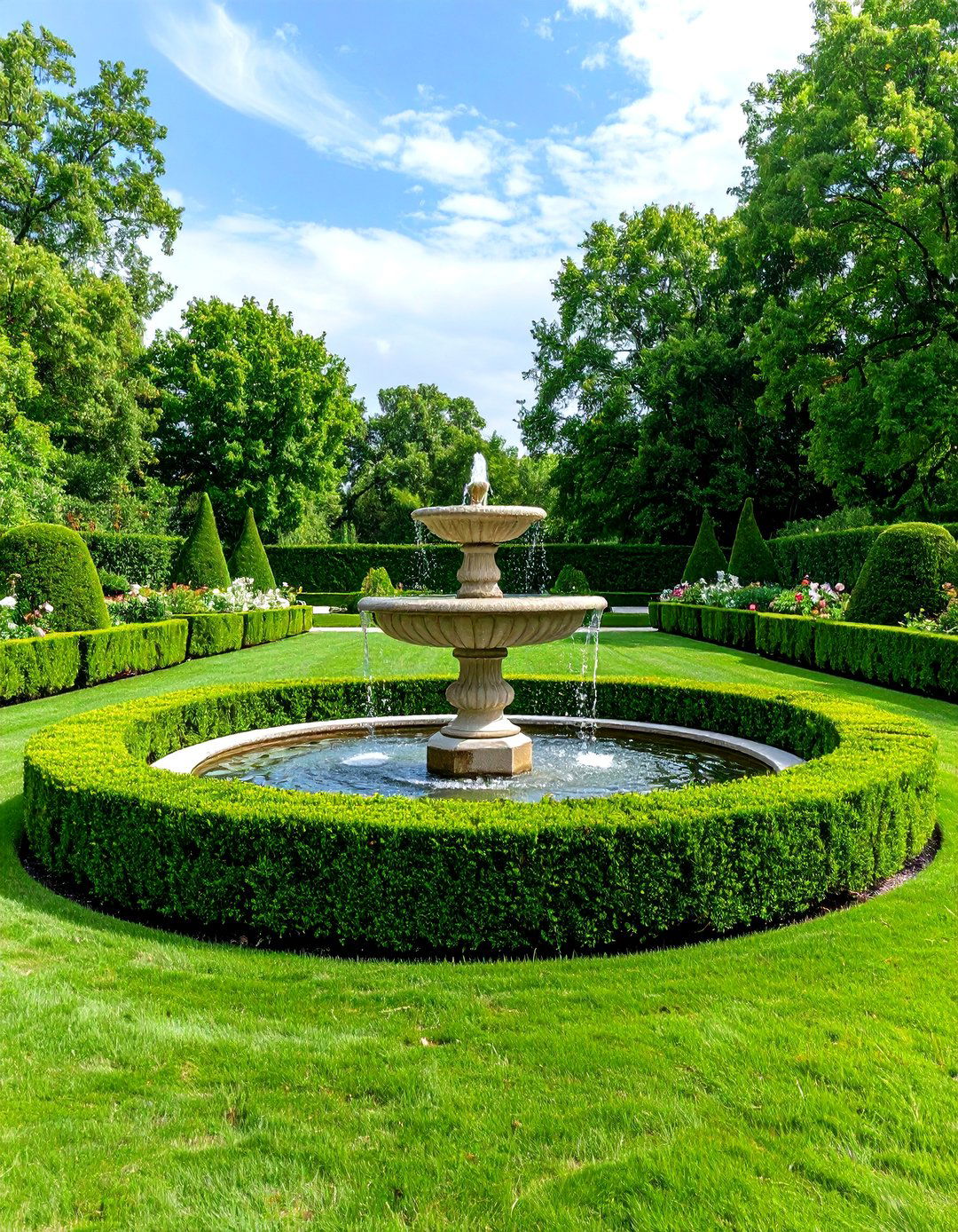 The Formal French Garden Design - 30 landscape design online ideas