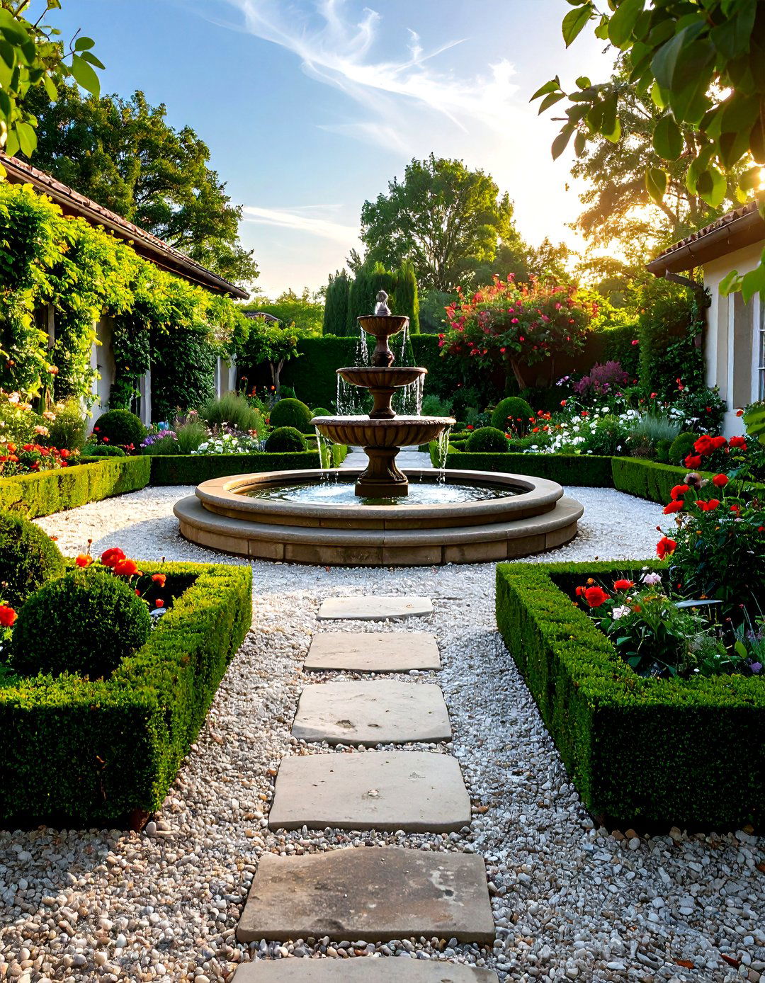 The Formal French Garden Design - 30 backyard landscape ideas