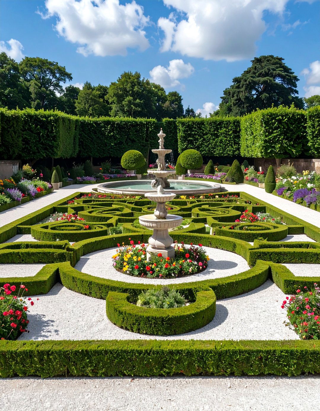 The Formal French Parterre Garden - 30 buckhead landscape and design ideas
