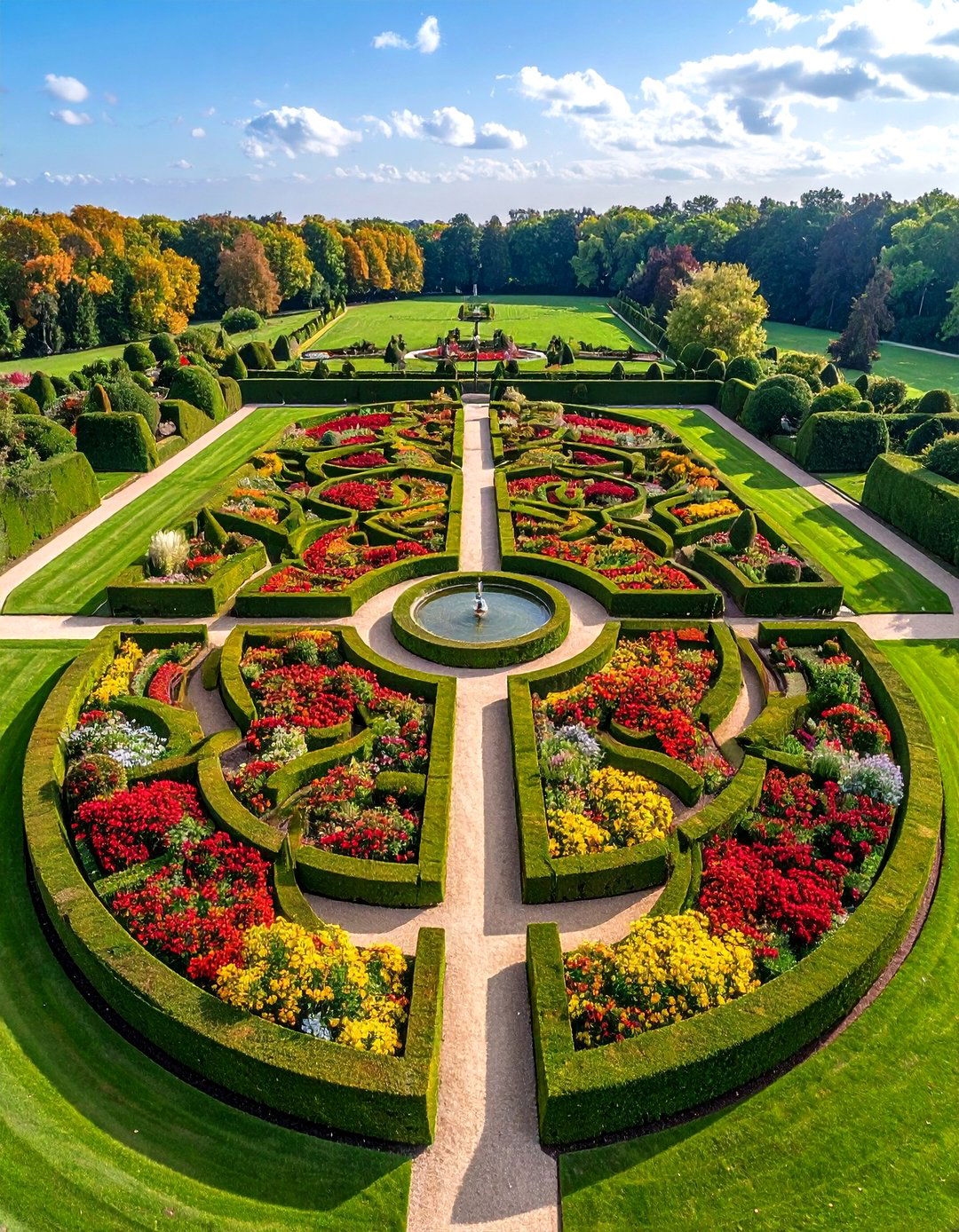The Formal Parterre Garden - 30 english garden ideas