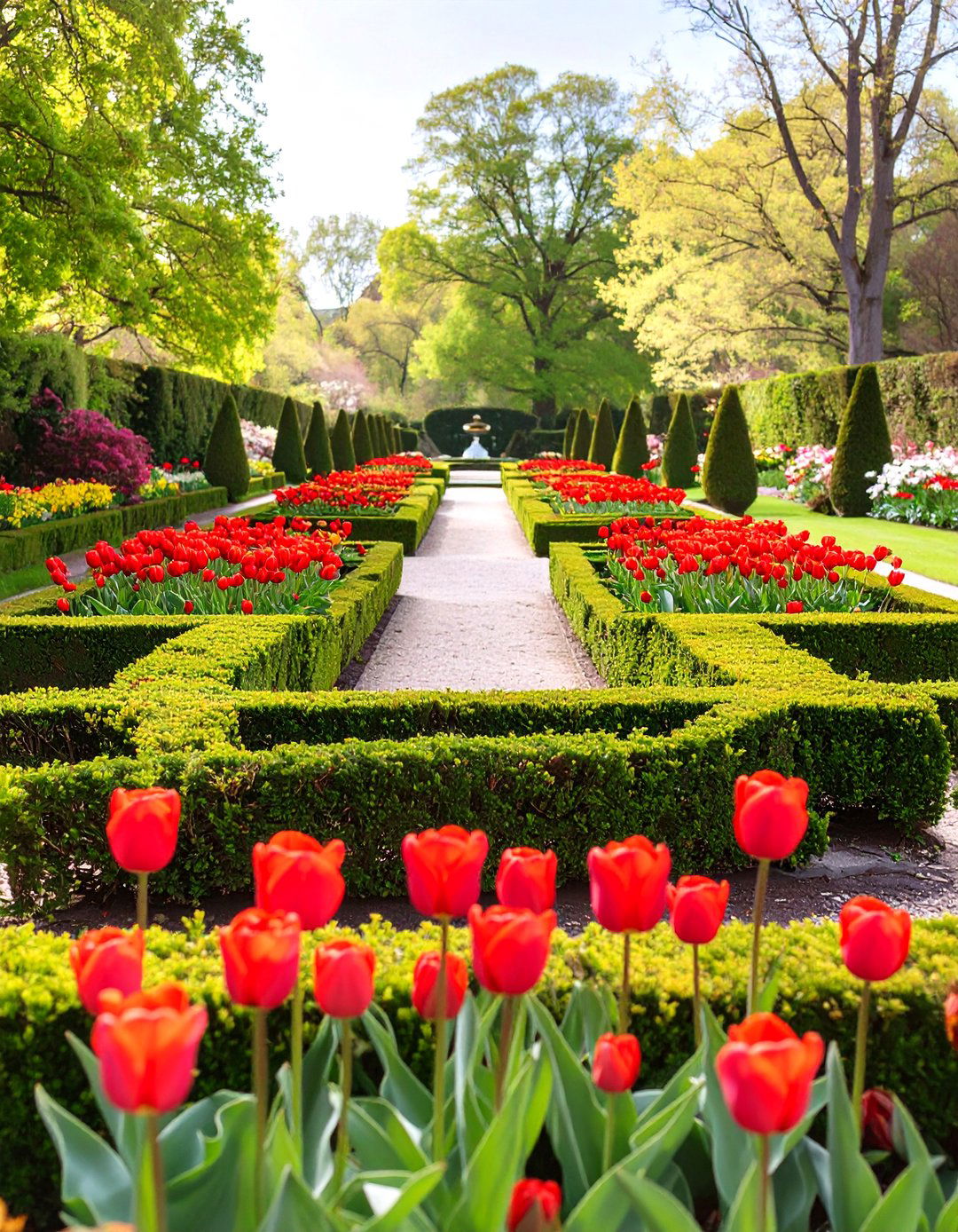 The Formal Parterre Raised Garden - 30 ai raised garden design ideas