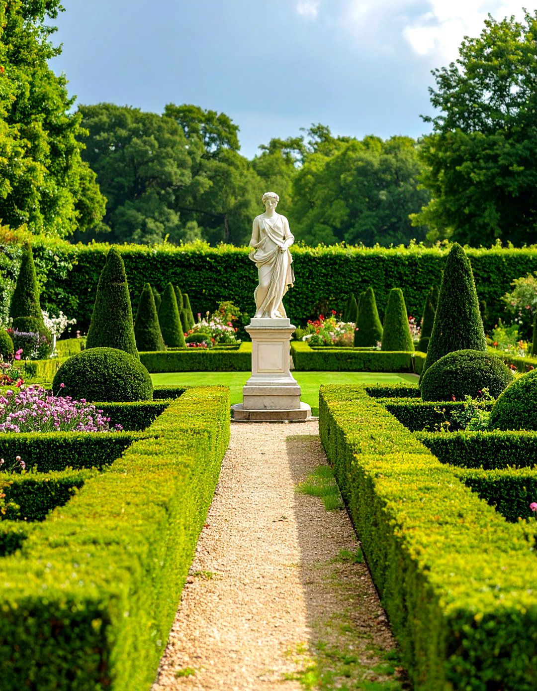 The Formal Symmetry Garden Layout - 30 garden layout ideas