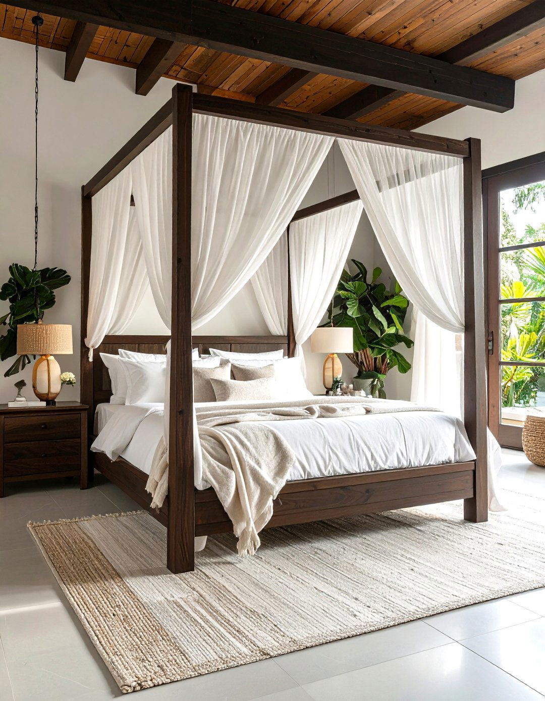 The Four Poster Canopy Bedroom - 30 large master bedroom ideas