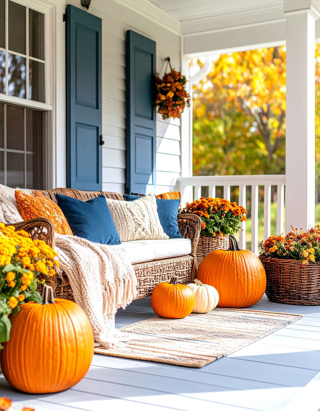 The Four Season Farmhouse Porch - 30 farmhouse porch ideas