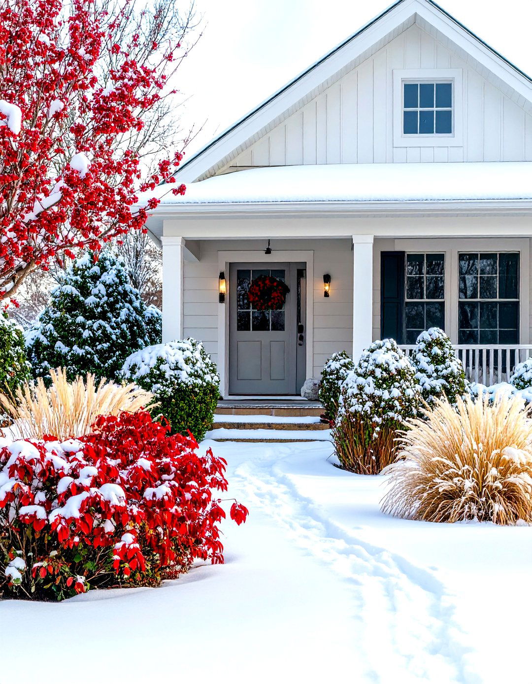 The Four Season Interest Garden - 30 landscape ideas for front of house