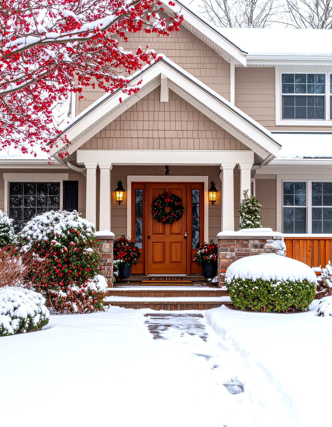 The Four Season Interest Garden - 30 landscaping ideas front yard