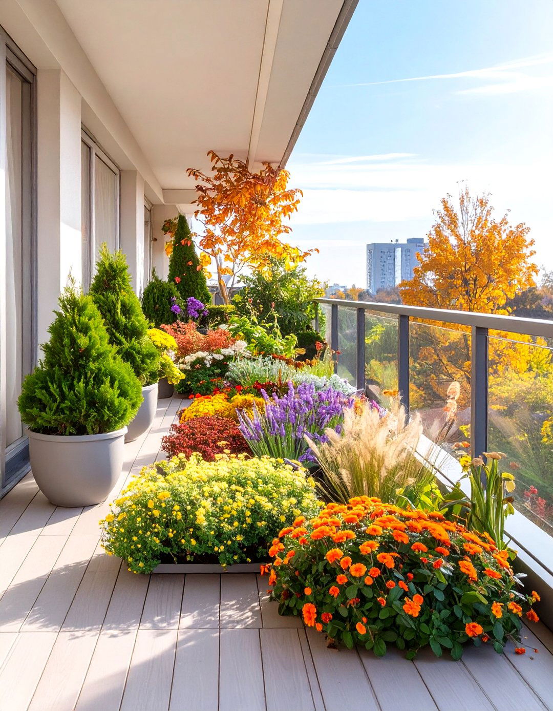The Four Seasons Balcony Garden - 30 balcony garden ideas
