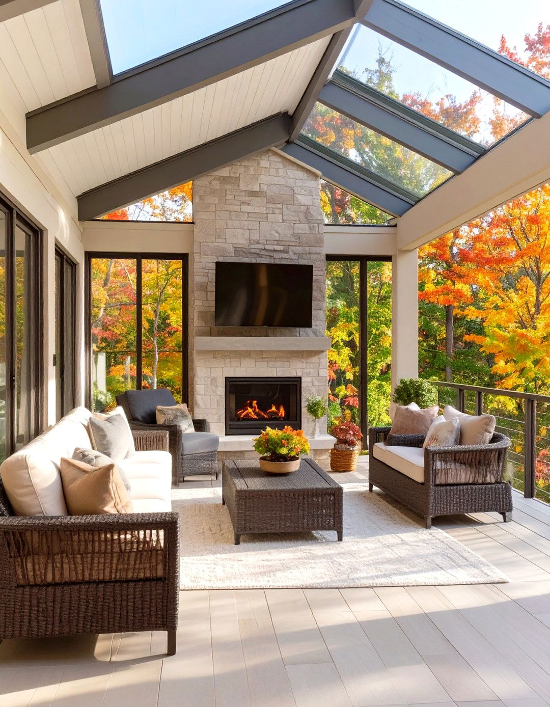 30 Modern Screened In Porch Ideas for Outdoor Comfort - We Love Home Blog