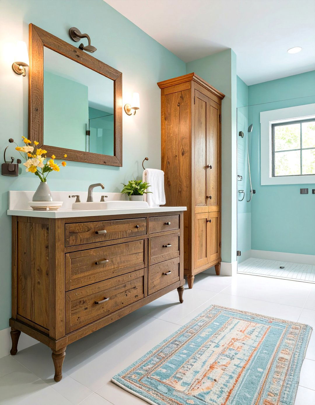 The Freestanding Furniture Bathroom - 30 bathroom decor ideas 2025