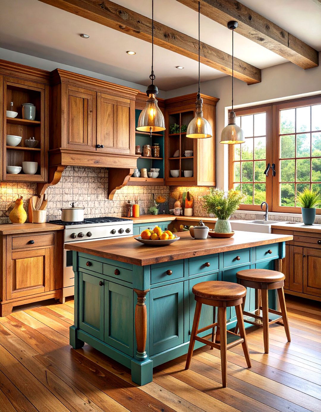 The Freestanding Furniture Kitchen - 30 kitchen remodel ideas 2023