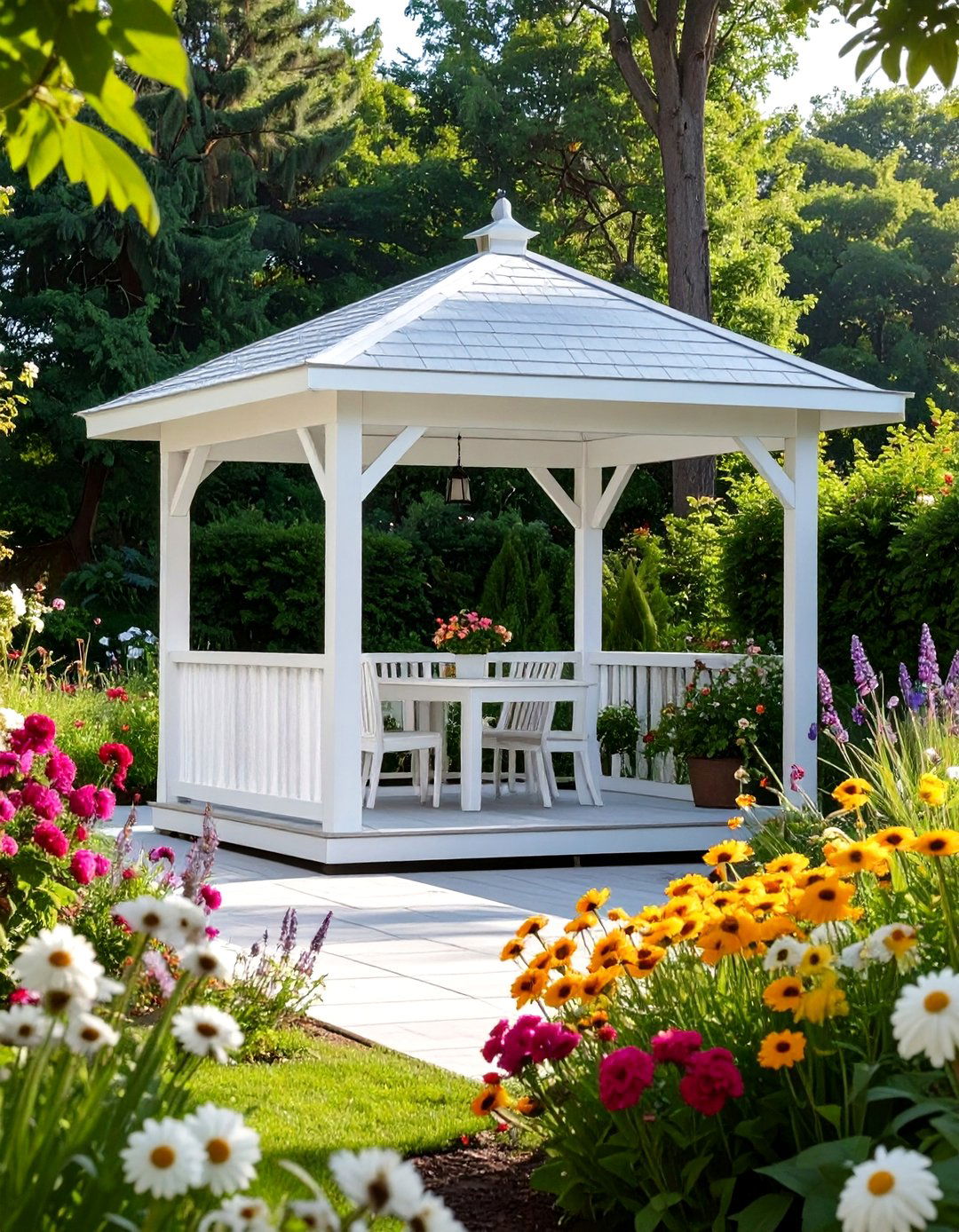 The Freestanding Gazebo Destination - 30 covered patio extension ideas