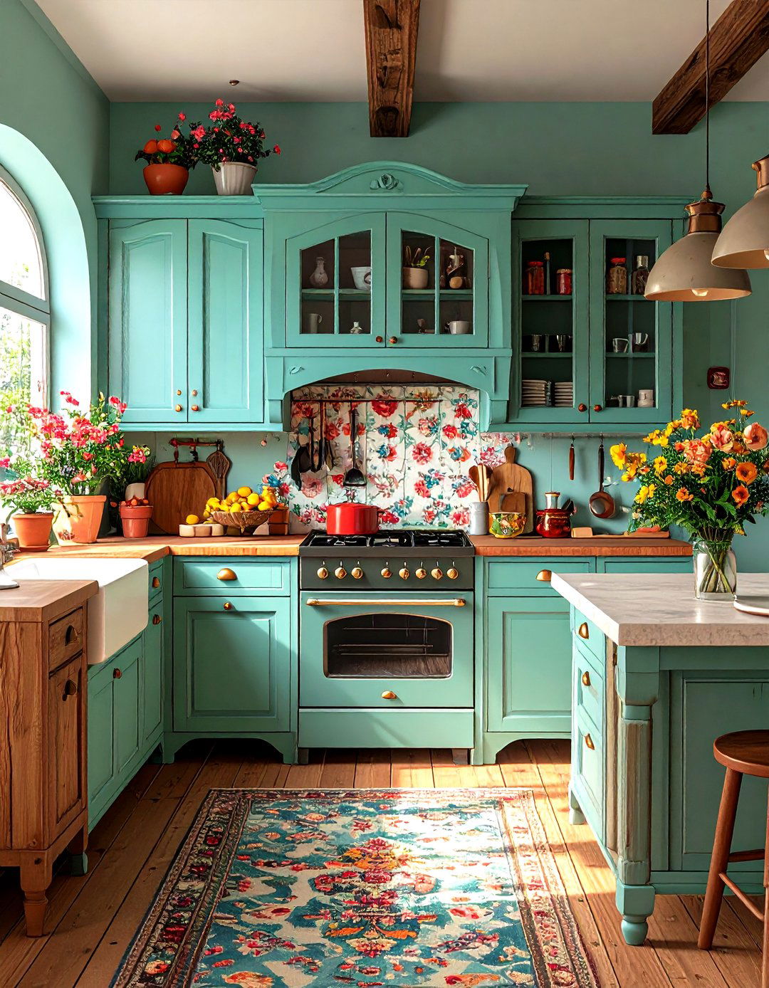The Freestanding Kitchen Furniture Layout - 30 kitchen remodel trends